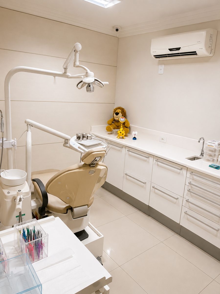 Detalhe da estrutura da Clinidente